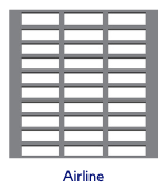 airline perforated sheet metal